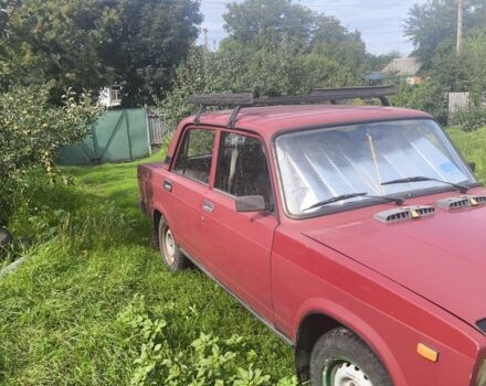 ВАЗ 2107 2005 в Фастове на Automoto.ua Красный ВАЗ 2107, объемом двигателя 1.5 л и пробегом 106 тыс. км за 900 $, фото 2 на Automoto.ua