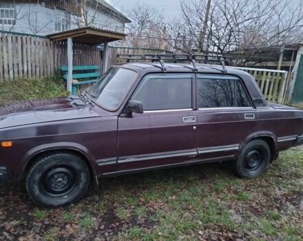 Красный ВАЗ 2107, объемом двигателя 1.5 л и пробегом 90 тыс. км за 1300 $, фото 4 на Automoto.ua