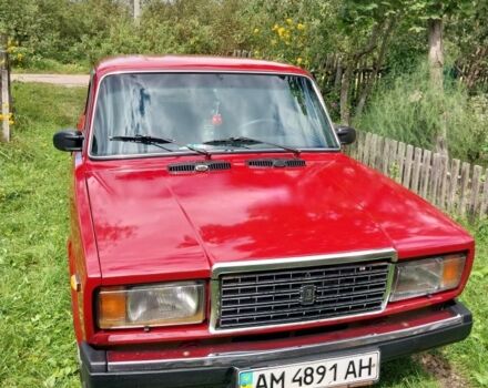 Красный ВАЗ 2107, объемом двигателя 0 л и пробегом 200 тыс. км за 750 $, фото 1 на Automoto.ua