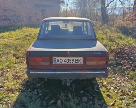 Красный ВАЗ 2107, объемом двигателя 1.6 л и пробегом 33 тыс. км за 350 $, фото 2 на Automoto.ua