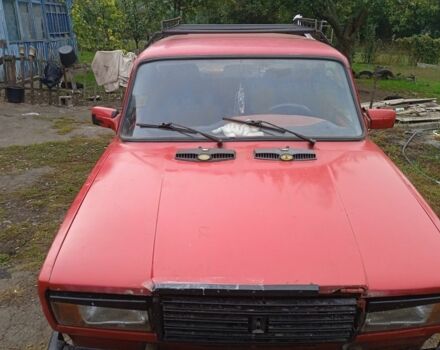 Червоний ВАЗ 2107, об'ємом двигуна 1.5 л та пробігом 36 тис. км за 558 $, фото 1 на Automoto.ua