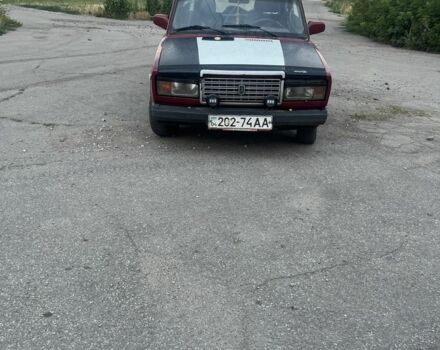 Красный ВАЗ 2107, объемом двигателя 1.6 л и пробегом 58 тыс. км за 384 $, фото 1 на Automoto.ua