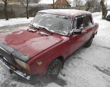 Червоний ВАЗ 2107, об'ємом двигуна 5 л та пробігом 24 тис. км за 600 $, фото 1 на Automoto.ua