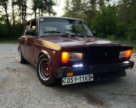 Червоний ВАЗ 2107, об'ємом двигуна 1.5 л та пробігом 33 тис. км за 900 $, фото 1 на Automoto.ua