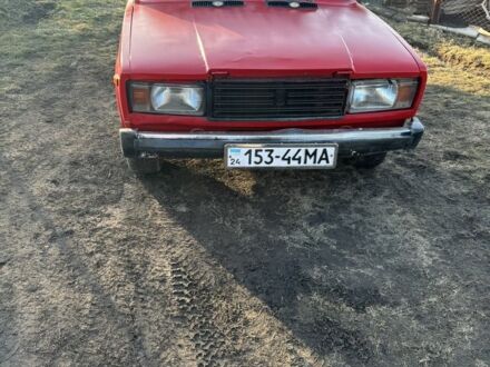Красный ВАЗ 2107, объемом двигателя 0 л и пробегом 123 тыс. км за 565 $, фото 1 на Automoto.ua