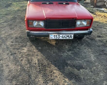 Червоний ВАЗ 2107, об'ємом двигуна 0 л та пробігом 123 тис. км за 565 $, фото 1 на Automoto.ua