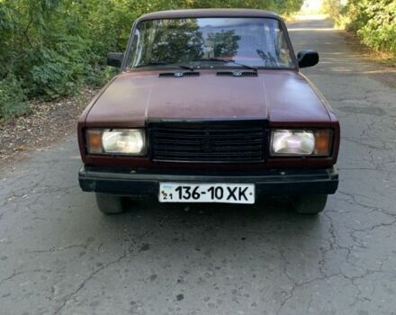 Красный ВАЗ 2107, объемом двигателя 1.6 л и пробегом 9 тыс. км за 361 $, фото 1 на Automoto.ua