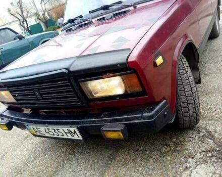 Красный ВАЗ 2107, объемом двигателя 1.2 л и пробегом 69 тыс. км за 734 $, фото 1 на Automoto.ua