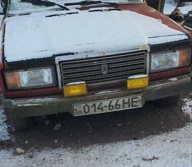 ВАЗ 2107 1984 у Онуфриевке на Automoto.ua Червоний ВАЗ 2107, об'ємом двигуна 1.5 л та пробігом 65 тис. км за 400 $, фото 1 на Automoto.ua
