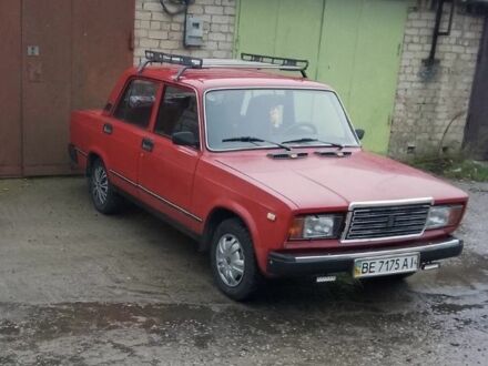 Красный ВАЗ 2107, объемом двигателя 0 л и пробегом 3 тыс. км за 1100 $, фото 1 на Automoto.ua