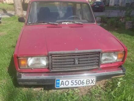 Червоний ВАЗ 2107, об'ємом двигуна 1.5 л та пробігом 51 тис. км за 350 $, фото 1 на Automoto.ua