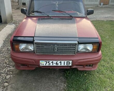 Червоний ВАЗ 2107, об'ємом двигуна 1.5 л та пробігом 388 тис. км за 850 $, фото 1 на Automoto.ua