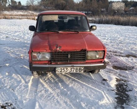 Червоний ВАЗ 2107, об'ємом двигуна 1.5 л та пробігом 96 тис. км за 650 $, фото 1 на Automoto.ua