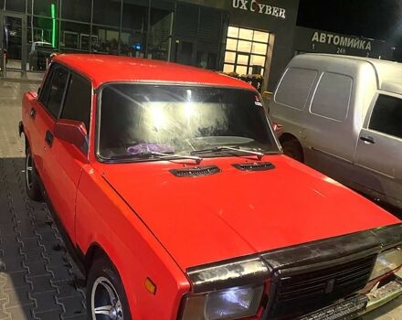 Червоний ВАЗ 2107, об'ємом двигуна 1.5 л та пробігом 87 тис. км за 640 $, фото 1 на Automoto.ua