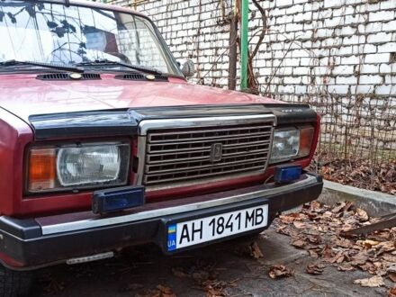 Красный ВАЗ 2107, объемом двигателя 0 л и пробегом 2 тыс. км за 591 $, фото 1 на Automoto.ua