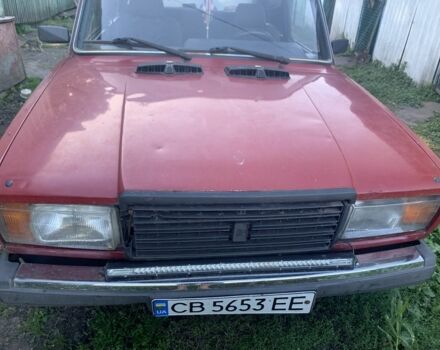 Червоний ВАЗ 2107, об'ємом двигуна 1.5 л та пробігом 1 тис. км за 607 $, фото 1 на Automoto.ua
