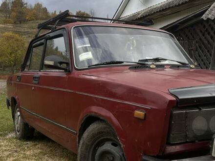 ВАЗ 2107 1987 в Хусте на Automoto.ua Красный ВАЗ 2107, объемом двигателя 1.3 л и пробегом 78 тыс. км за 600 $, фото 1 на Automoto.ua