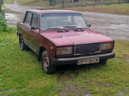 Червоний ВАЗ 2107, об'ємом двигуна 1.5 л та пробігом 43 тис. км за 437 $, фото 1 на Automoto.ua