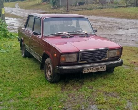 Червоний ВАЗ 2107, об'ємом двигуна 1.5 л та пробігом 43 тис. км за 437 $, фото 1 на Automoto.ua