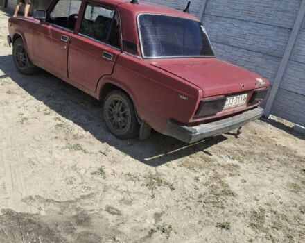 Красный ВАЗ 2107, объемом двигателя 0 л и пробегом 163 тыс. км за 767 $, фото 1 на Automoto.ua