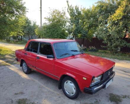 Червоний ВАЗ 2107, об'ємом двигуна 1.5 л та пробігом 130 тис. км за 600 $, фото 1 на Automoto.ua