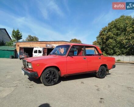 Червоний ВАЗ 2107, об'ємом двигуна 1.5 л та пробігом 176 тис. км за 680 $, фото 1 на Automoto.ua