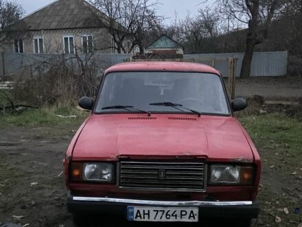 Червоний ВАЗ 2107, об'ємом двигуна 1.5 л та пробігом 3 тис. км за 569 $, фото 1 на Automoto.ua