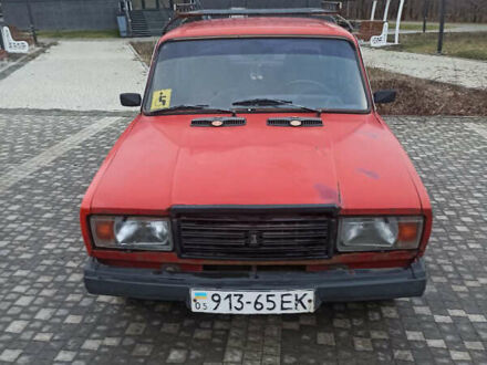 Красный ВАЗ 2107, объемом двигателя 0 л и пробегом 200 тыс. км за 580 $, фото 1 на Automoto.ua