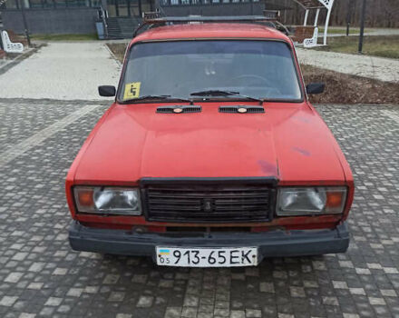 Красный ВАЗ 2107, объемом двигателя 0 л и пробегом 200 тыс. км за 580 $, фото 1 на Automoto.ua