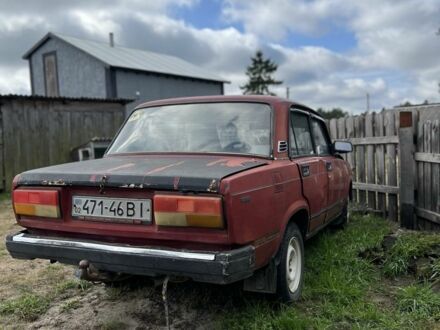 Красный ВАЗ 2107, объемом двигателя 0 л и пробегом 3 тыс. км за 365 $, фото 1 на Automoto.ua