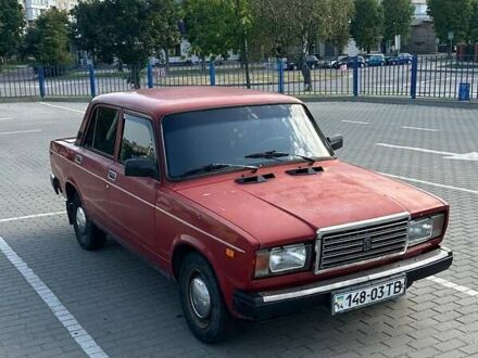 Червоний ВАЗ 2107, об'ємом двигуна 1.5 л та пробігом 81 тис. км за 750 $, фото 1 на Automoto.ua