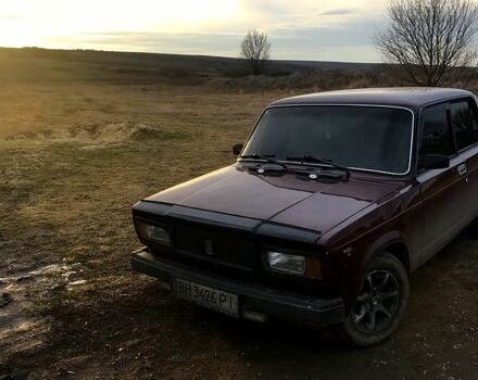 Красный ВАЗ 2107, объемом двигателя 1.5 л и пробегом 0 тыс. км за 850 $, фото 1 на Automoto.ua