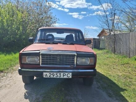 Червоний ВАЗ 2107, об'ємом двигуна 1.5 л та пробігом 30 тис. км за 413 $, фото 1 на Automoto.ua