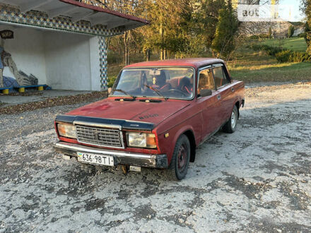 Червоний ВАЗ 2107, об'ємом двигуна 1.5 л та пробігом 558 тис. км за 450 $, фото 1 на Automoto.ua