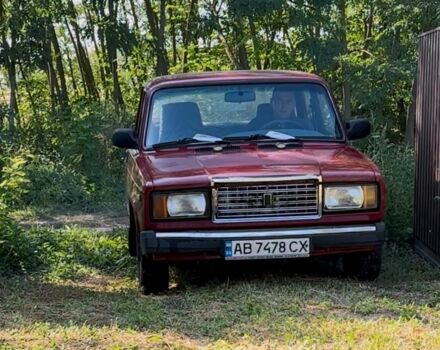 Красный ВАЗ 2107, объемом двигателя 1.3 л и пробегом 150 тыс. км за 679 $, фото 1 на Automoto.ua