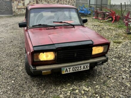Червоний ВАЗ 2107, об'ємом двигуна 2 л та пробігом 110 тис. км за 427 $, фото 1 на Automoto.ua