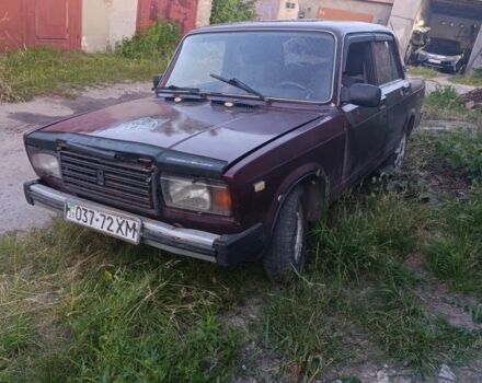 Красный ВАЗ 2107, объемом двигателя 0 л и пробегом 150 тыс. км за 350 $, фото 1 на Automoto.ua