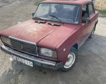Красный ВАЗ 2107, объемом двигателя 1.5 л и пробегом 2 тыс. км за 323 $, фото 1 на Automoto.ua