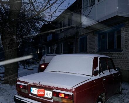 Красный ВАЗ 2107, объемом двигателя 1.5 л и пробегом 608 тыс. км за 462 $, фото 1 на Automoto.ua