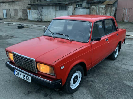 Червоний ВАЗ 2107, об'ємом двигуна 1.5 л та пробігом 200 тис. км за 1100 $, фото 1 на Automoto.ua