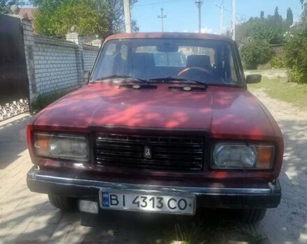 Червоний ВАЗ 2107, об'ємом двигуна 1.5 л та пробігом 80 тис. км за 500 $, фото 1 на Automoto.ua