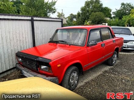Червоний ВАЗ 2107, об'ємом двигуна 1.5 л та пробігом 150 тис. км за 750 $, фото 1 на Automoto.ua