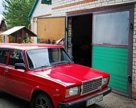 Красный ВАЗ 2107, объемом двигателя 1.6 л и пробегом 70 тыс. км за 1800 $, фото 1 на Automoto.ua