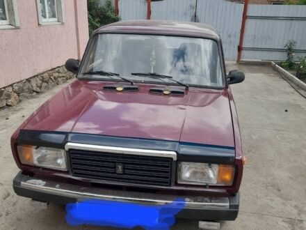 Красный ВАЗ 2107, объемом двигателя 2 л и пробегом 39 тыс. км за 1400 $, фото 1 на Automoto.ua