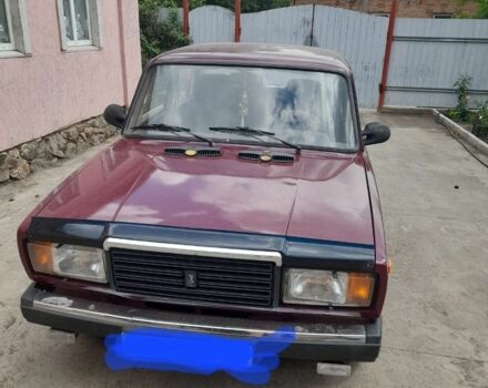 Червоний ВАЗ 2107, об'ємом двигуна 2 л та пробігом 39 тис. км за 1400 $, фото 1 на Automoto.ua
