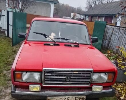 Красный ВАЗ 2107, объемом двигателя 0 л и пробегом 421 тыс. км за 550 $, фото 1 на Automoto.ua