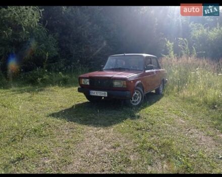 Червоний ВАЗ 2107, об'ємом двигуна 0 л та пробігом 100 тис. км за 1200 $, фото 1 на Automoto.ua