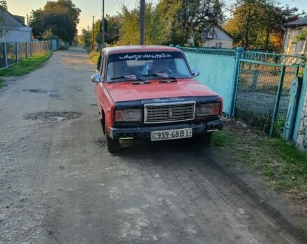 Червоний ВАЗ 2107, об'ємом двигуна 1.2 л та пробігом 80 тис. км за 444 $, фото 1 на Automoto.ua