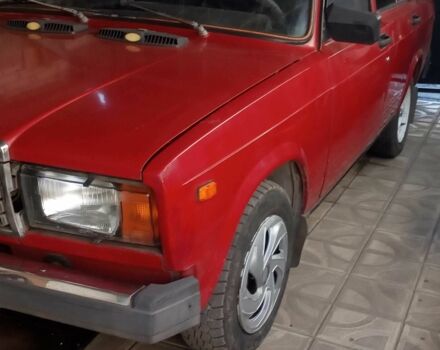 Червоний ВАЗ 2107, об'ємом двигуна 1.5 л та пробігом 110 тис. км за 637 $, фото 1 на Automoto.ua