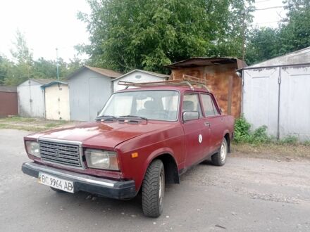ВАЗ 2107 1990 в Тернополе на Automoto.ua Красный ВАЗ 2107, объемом двигателя 0 л и пробегом 250 тыс. км за 450 $, фото 1 на Automoto.ua